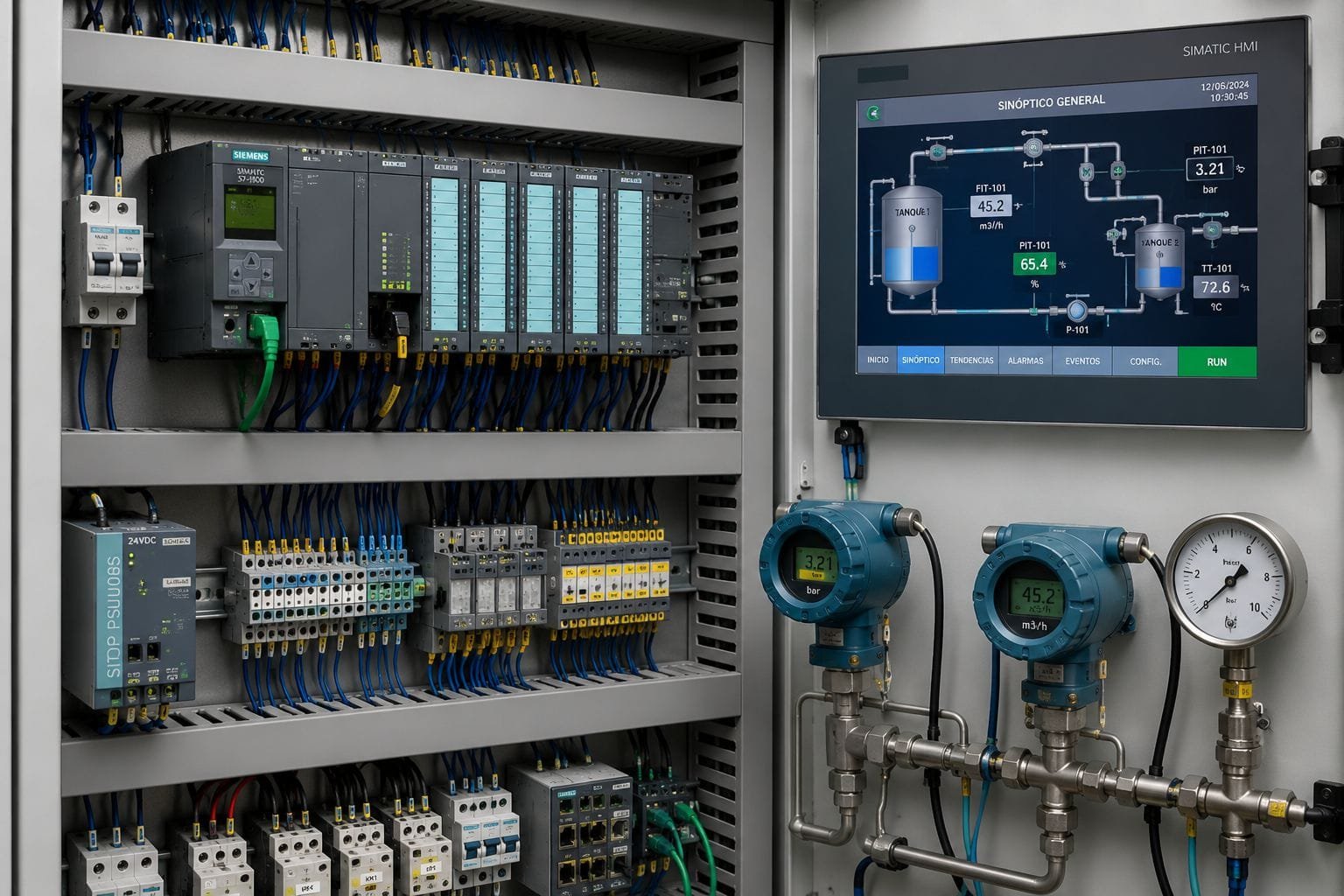 Control y automatización industrial