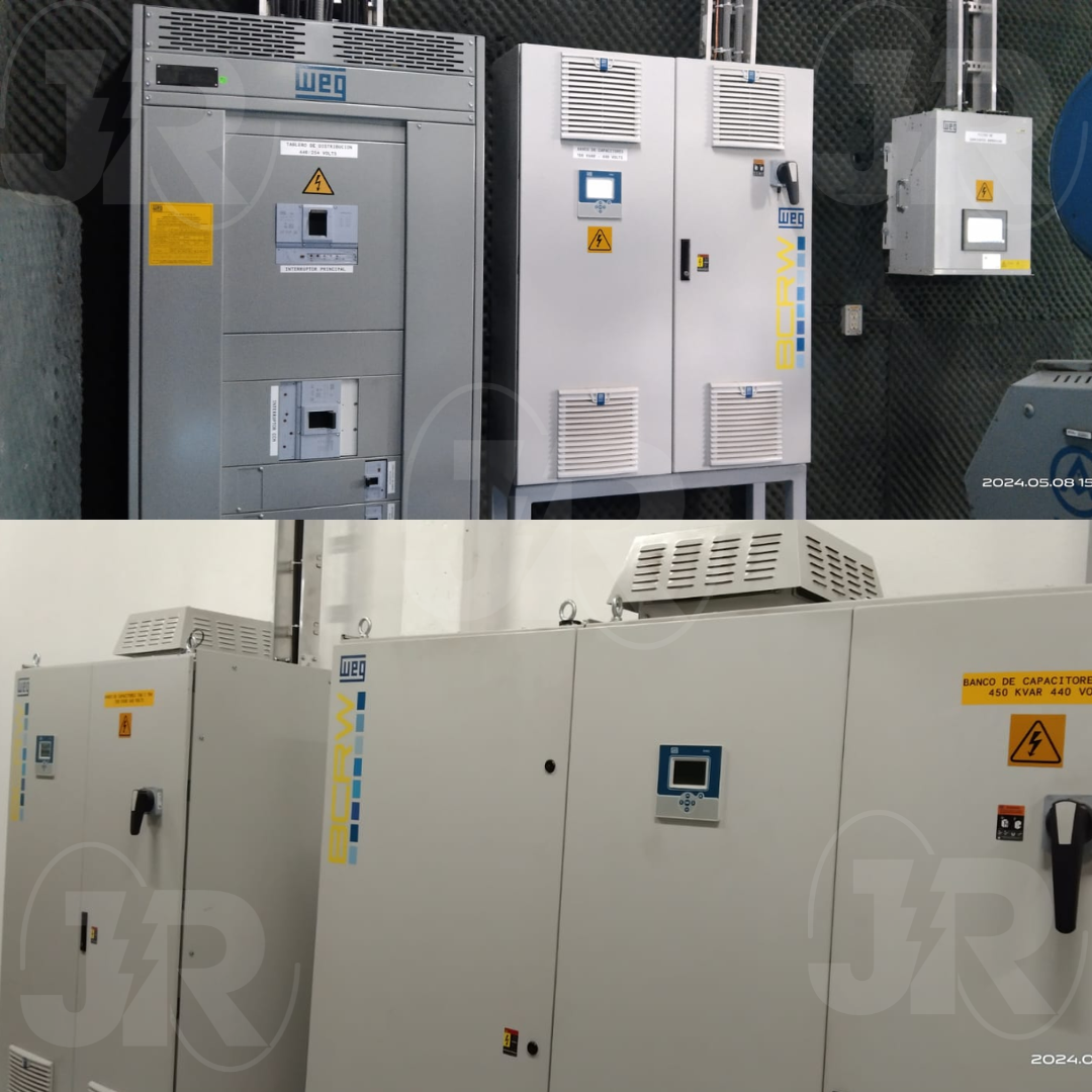 Instalación y configuración de banco de capacitores