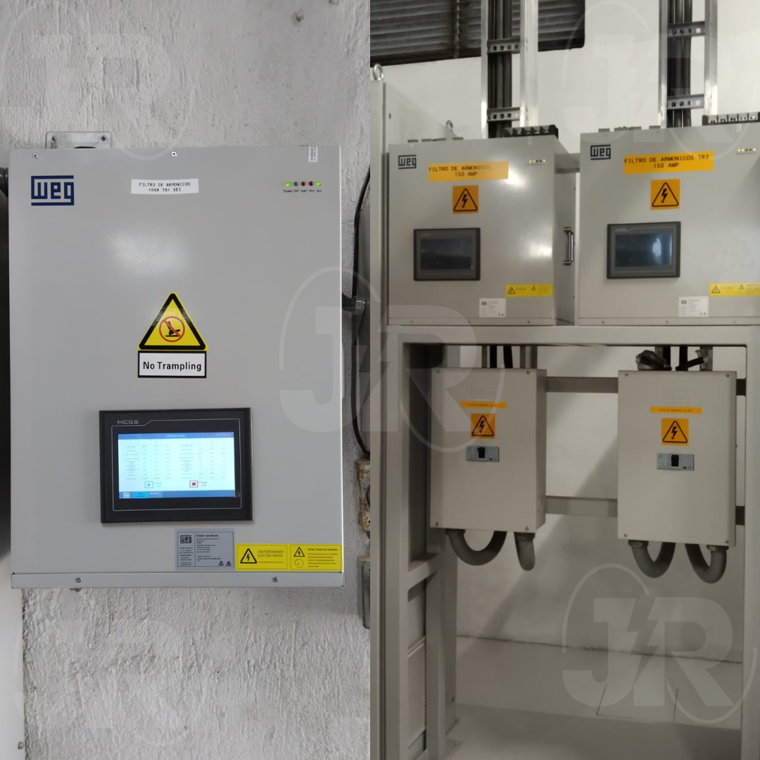 Equipo para control y mitigación de armónicos