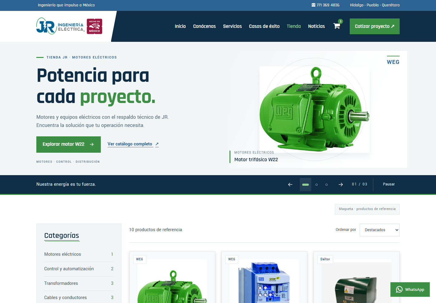 Vista previa de OxyBuild adaptado a JR